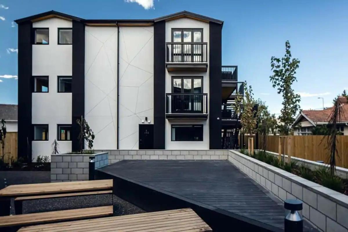 Cozy 1Br Apartment With Hagley Park View Christchurch Exterior photo